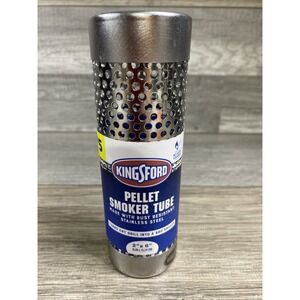 Kingsford Pellet Smoker Tube Turns Grill into BBQ Smoker 2 x 6" Stainless New